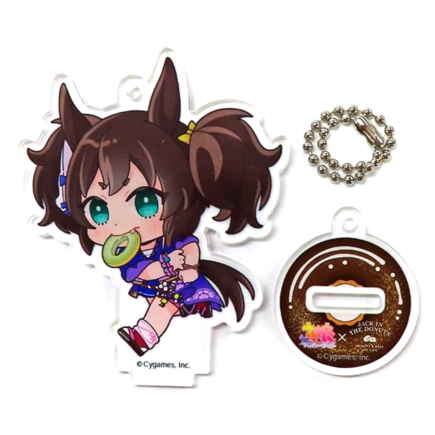 Inari One Umamusume: Pretty Derby x Jack in the Donuts Acrylic Stand Keychain [USED]