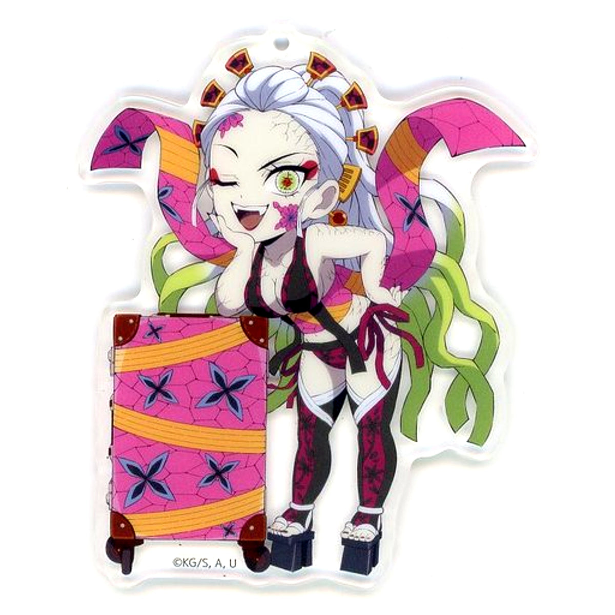 Daki Demon Slayer Kimetsu no Yaiba To the Swordsmith Village Illustration Random Acrylic Charm [USED]