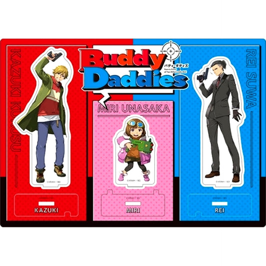 Group Buddy Daddies Acrylic Stand Set of 3 [USED]