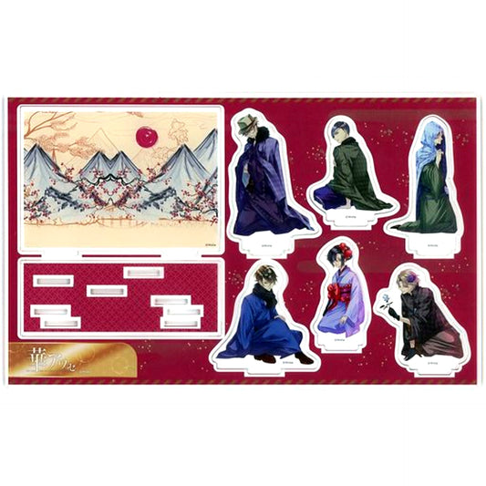 Group Japanese Modern Hana Awase Acrylic Diorama AnimeJapan 2020 Goods [USED]