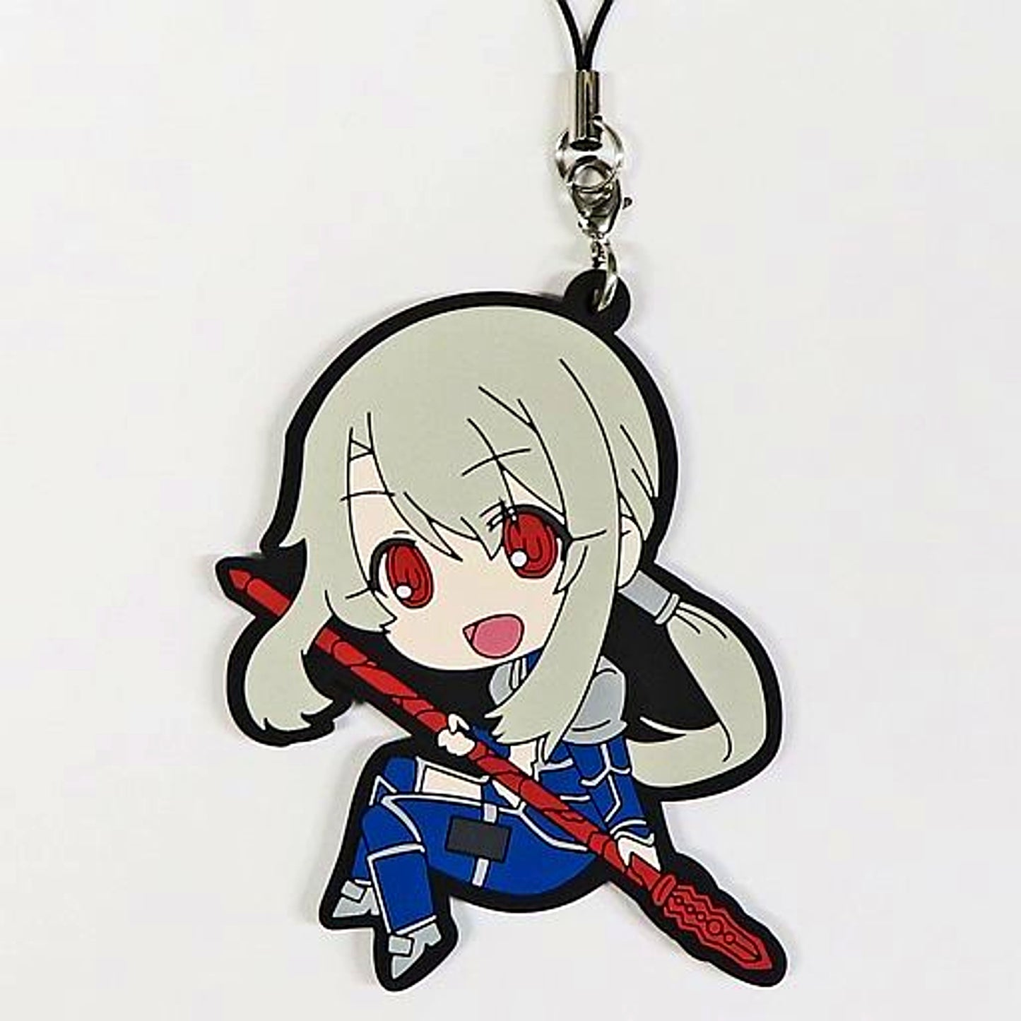 Illyasviel von Einzbern Lancer Fate/kaleid liner Prisma Illya 3rei!! Transform Rubber Strap [USED]