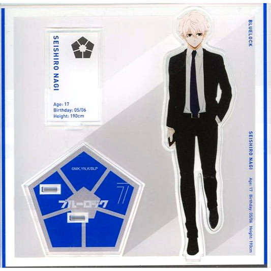 Seishiro Nagi Standing Pose Ver. TE Illustration Acrylic Stand Blue Lock Pop Up Exhibition Team Expeditions at baseyard tokyo [USED]