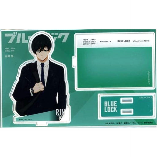 Rin Itoshi Acrylic Stand Card Design Ver. TE Illustration Blue Lock Pop Up TEAM EXPEDITIONS at baseyard tokyo [USED]