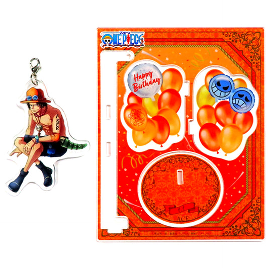Portgas D. Ace Birthday Swaying Acrylic Stand - 2023 One Piece Mugiwara Store Limited [USED]