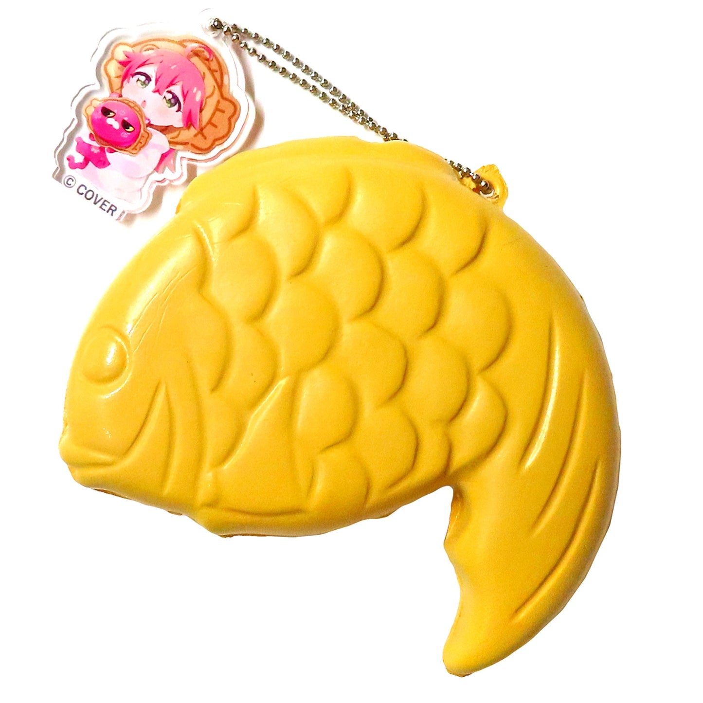 Sakura Miko Virtual YouTuber Hololive Squeeze Keychain Sakura Miko x Naruto Taiyaki Honpo [USED]