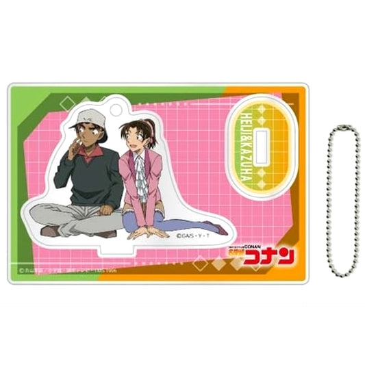 Detective Conan Heiji Hattori & Kazuha Toyama Trading Mini Acrylic Stand I Acrylic Stands [USED]