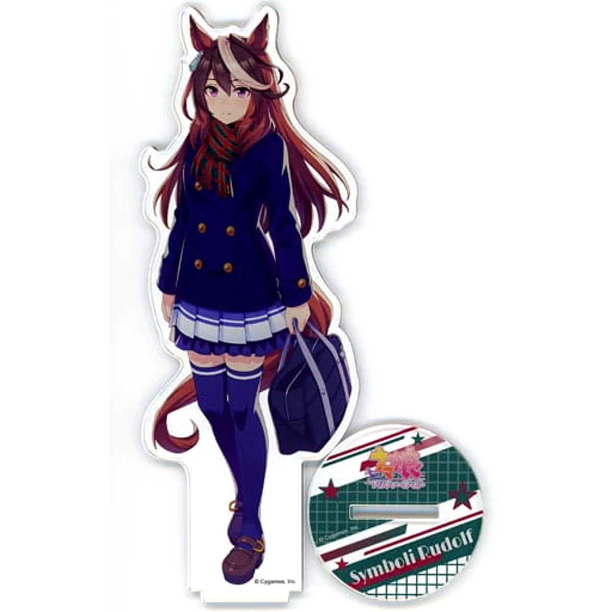 Symboli Rudolf Uma Musume Pretty Derby Acrylic Stand Seven-Eleven x 2nd Anniversary Campaign Seven Net Exclusive [USED]