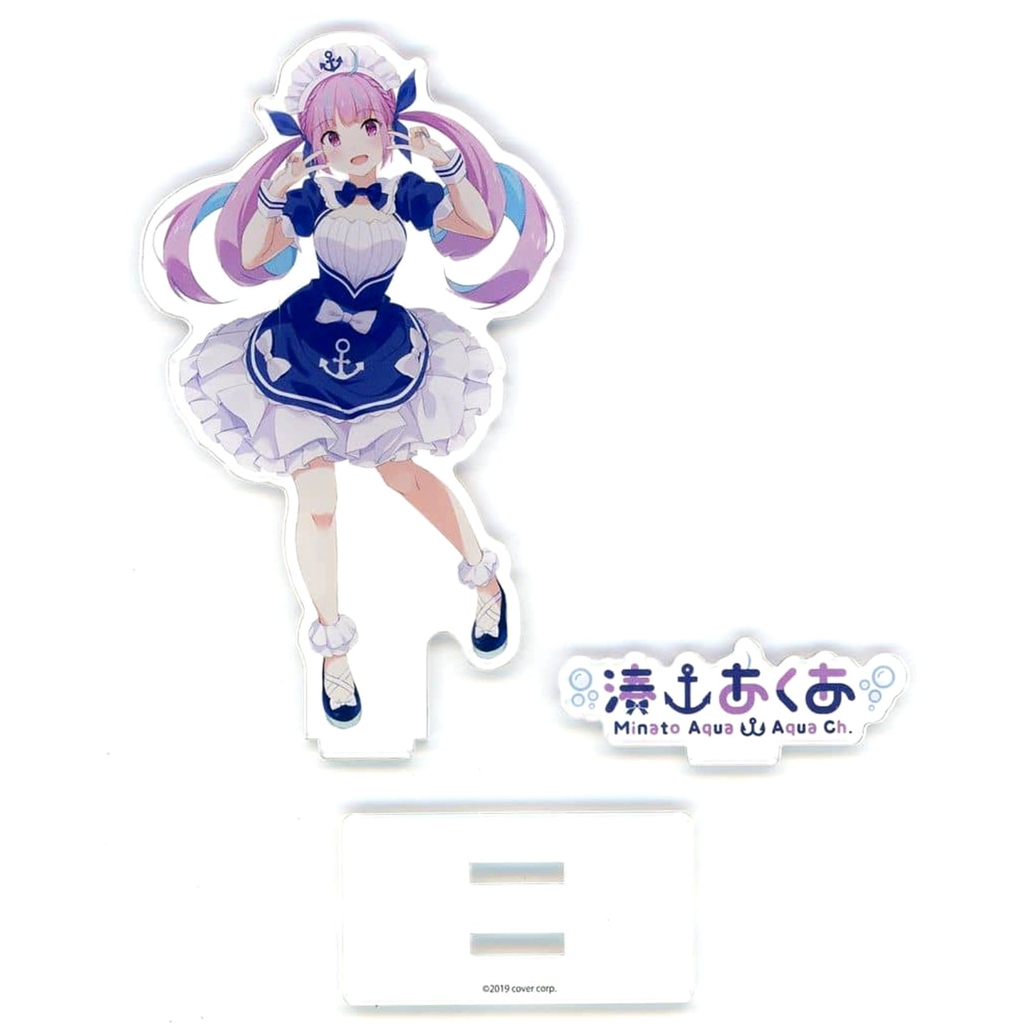 VTuber Hololive Minato Aqua Acrylic Stand Bilibili World 2019 Chengdu Exclusive Acrylic Stands [USED]