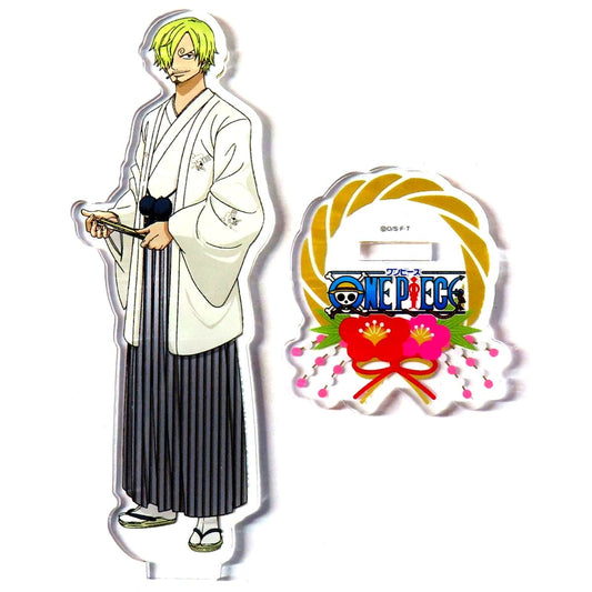 Sanji Japanese Attire Ver. One Piece Acrylic Stand Figure Fuji TV e! Shop Limited [USED]