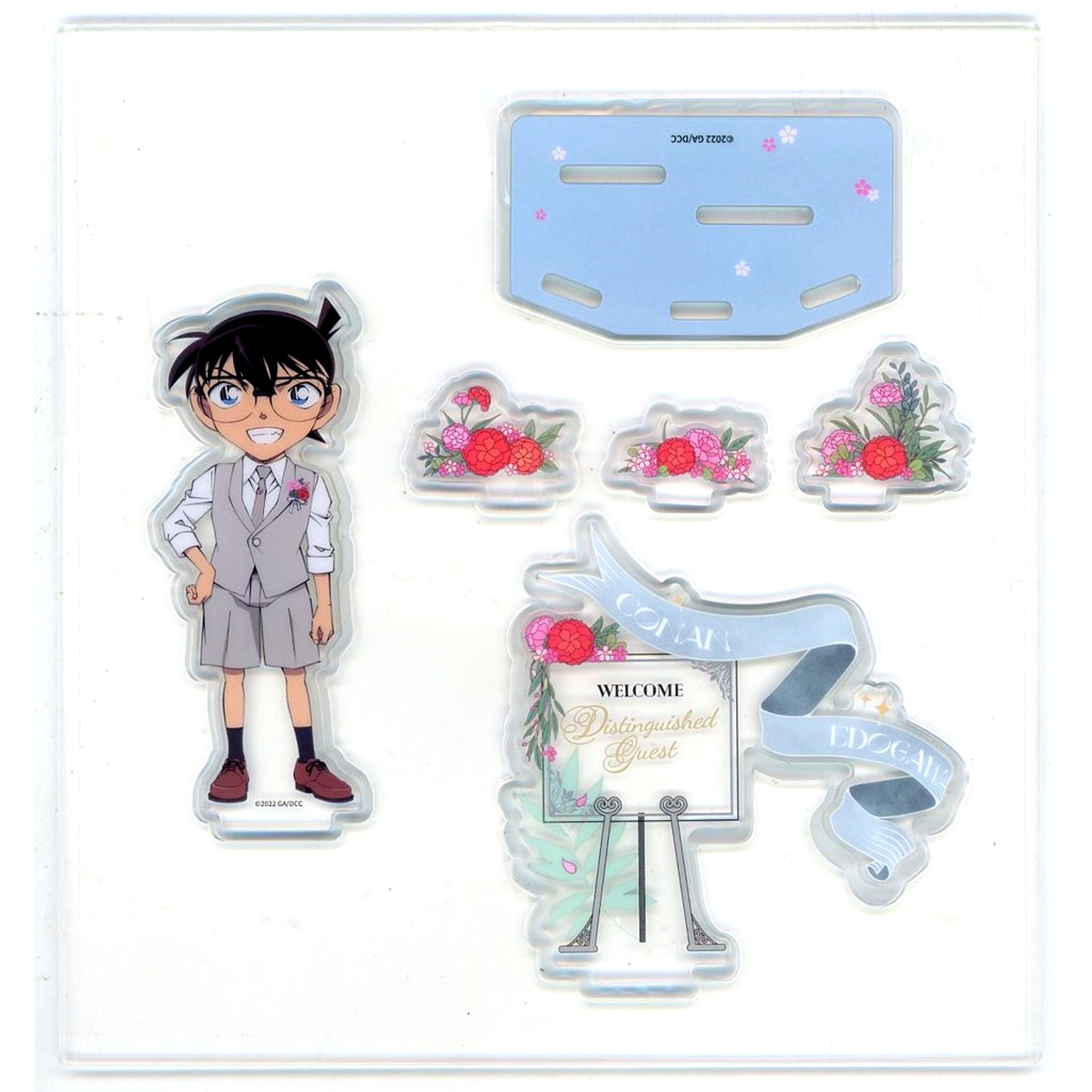 Conan Edogawa Detective Conan The Bride of Halloween Shanghai Conan Cafe 2022 Ltd Acrylic Stand [USED]