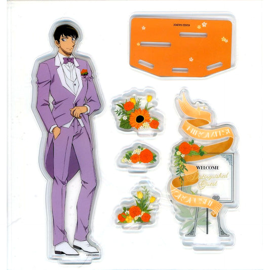 Hiromitsu Morofushi Detective Conan The Bride of Halloween Acrylic Stand Shanghai Conan Cafe 2022 Limited [USED]