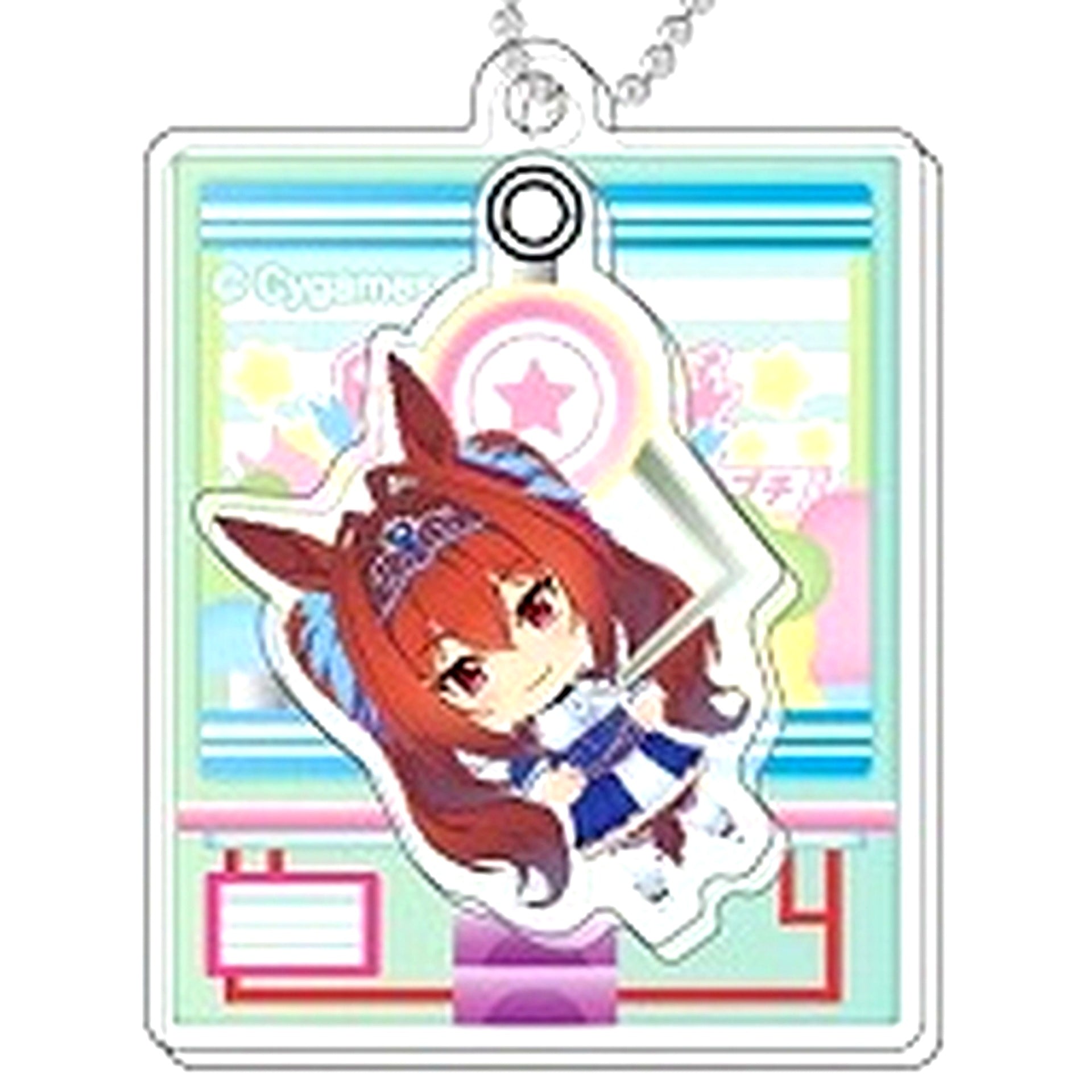Daiwa Scarlet Umamusume Pretty Derby PuraPura Acrylic Keychain C BOX [USED]