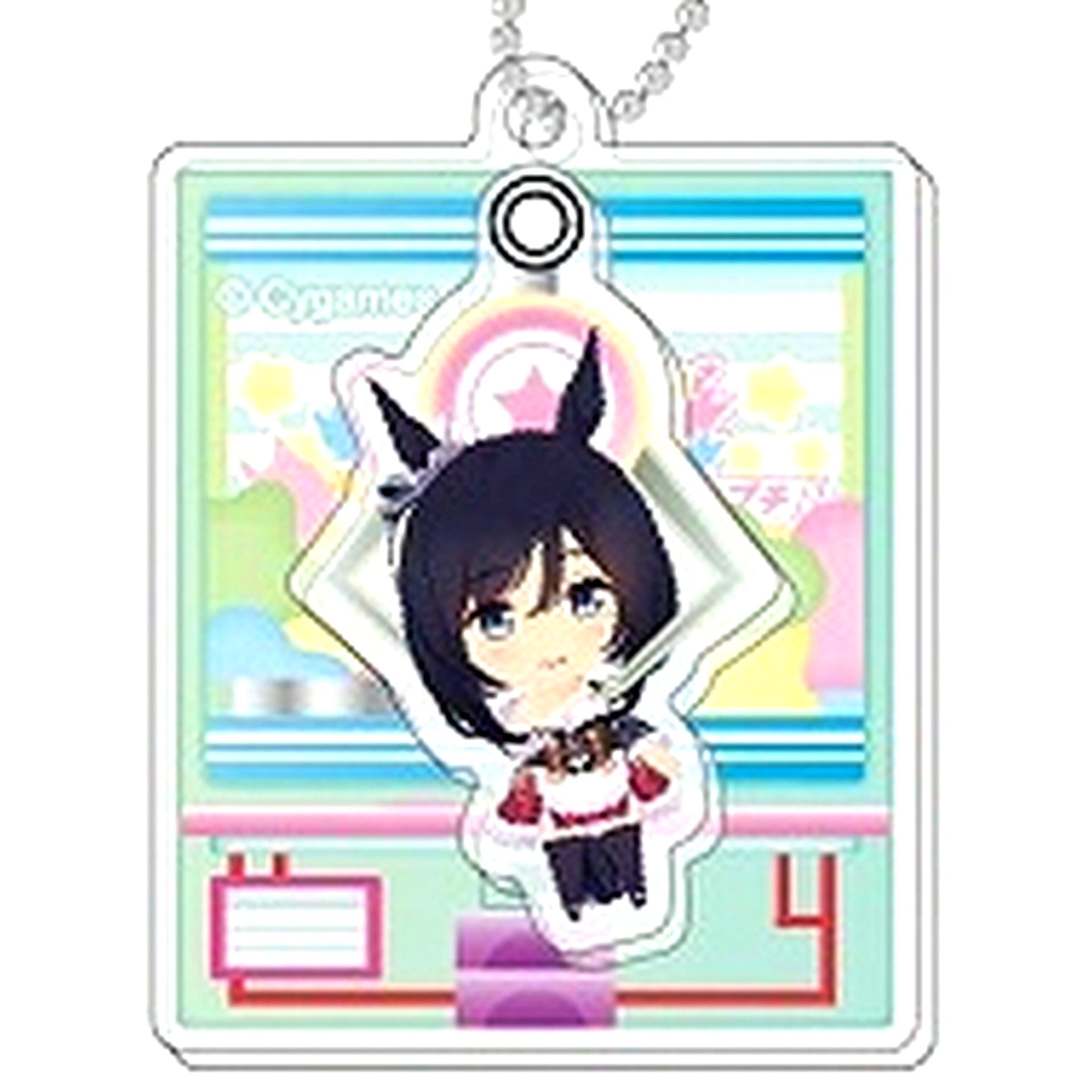 Eishin Flash Umamusume Pretty Derby PuraPura Acrylic Keychain D BOX [USED]