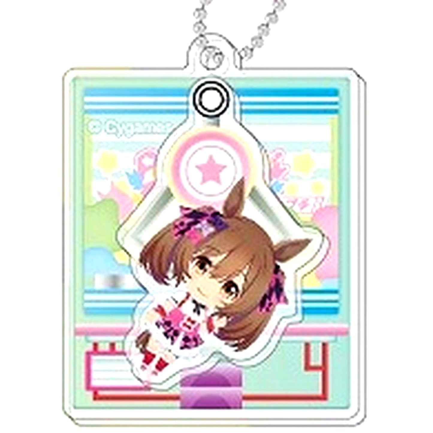 Smart Falcon Umamusume: Pretty Derby Pura Pura Acrylic Keychain D BOX [USED]