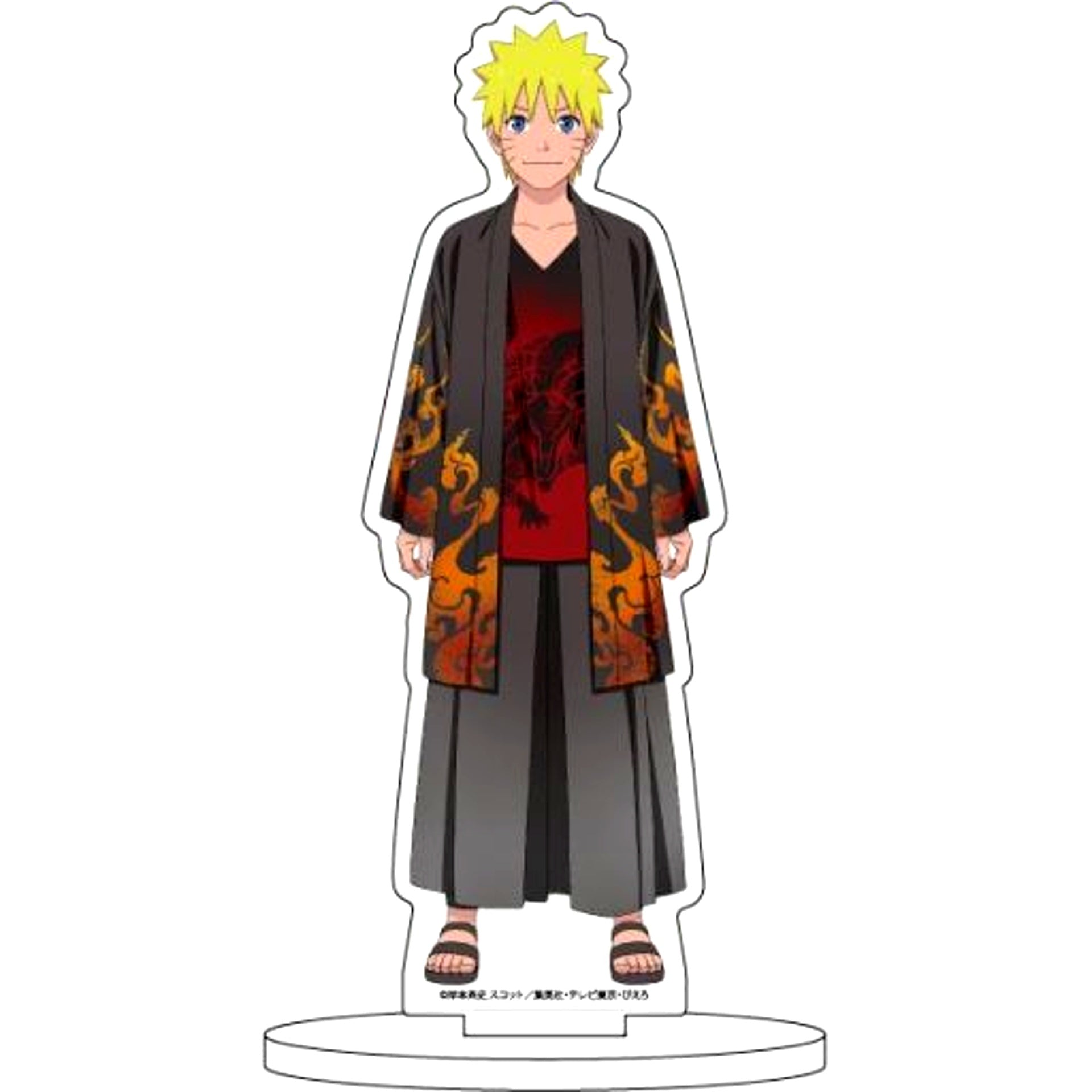 Naruto Uzumaki 32. Japanese Casual Wear Ver. Illustration Naruto & Boruto Character Acrylic Figure [USED]