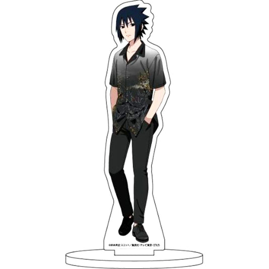 Sasuke Uchiha No. 33 Naruto Japanese Casual Wear Ver. Illustration Acrylic Figure [USED]