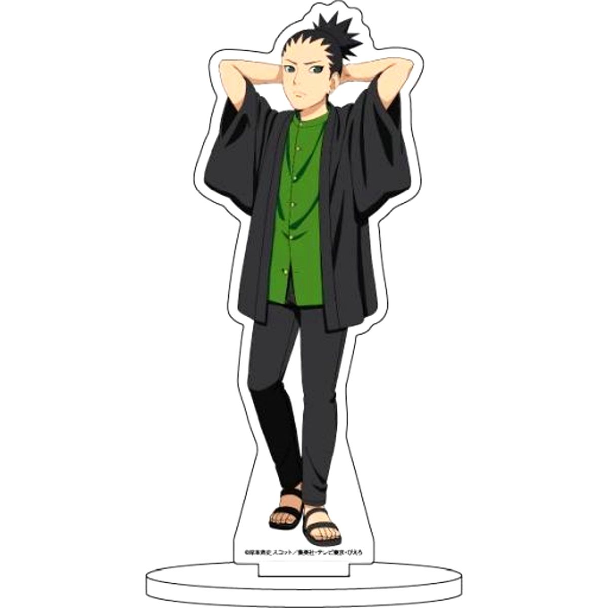 Shikadai Nara Naruto Acrylic Figure 39 Japanese Casual Clothes Ver. Illustration [USED]
