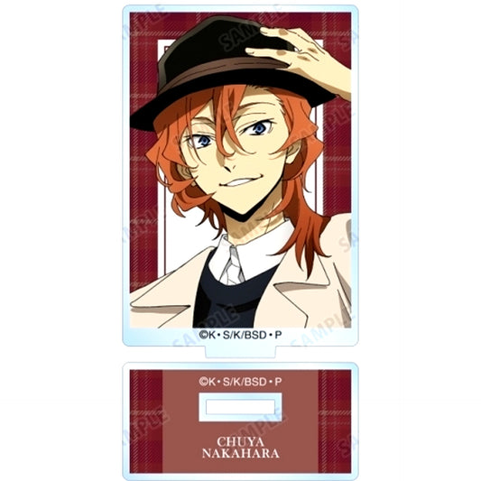 Chuya Nakahara A Trading Acrylic Stand Winter Holiday Ver. Illustration Bungo Stray Dogs [USED]