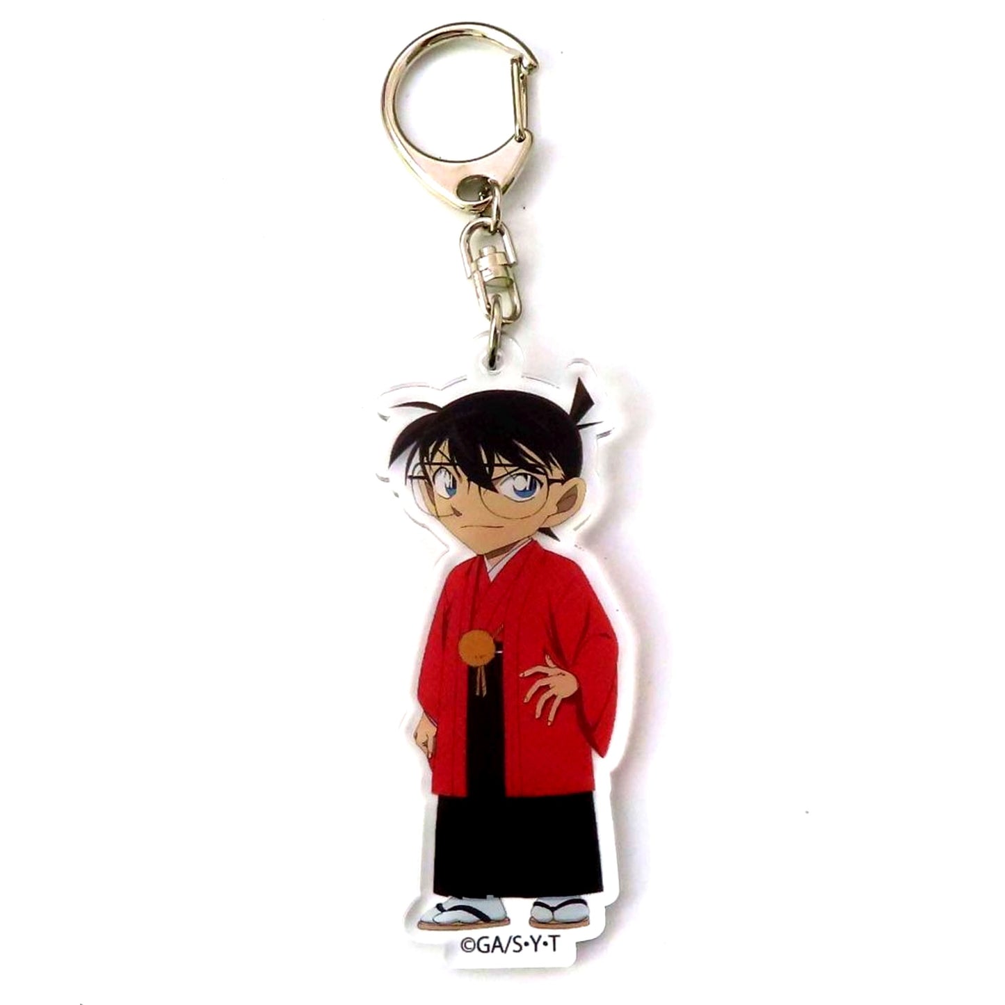 Conan Edogawa Kyoto x Detective Conan Drawn Acrylic Keychain [USED]
