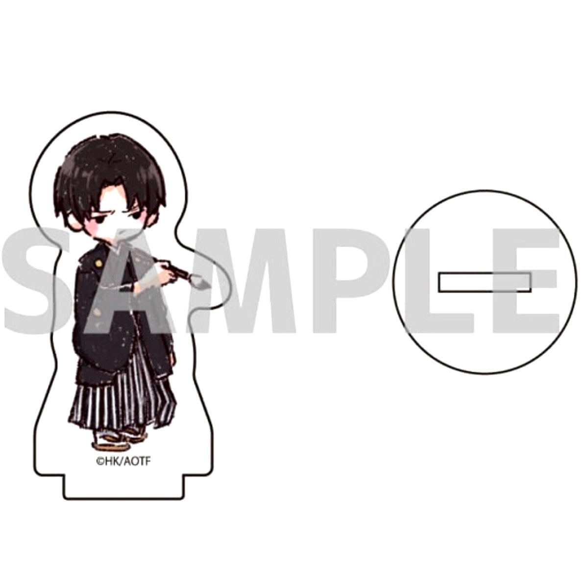 Levi Attack on Titan Acrylic Petit Stand 25. New Year Ver. GraffArt Illustration [USED]