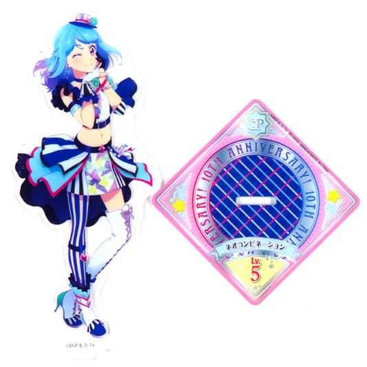 Mio Minato 10th Anniversary Illustration Acrylic Stand Aikatsu! Series [USED]