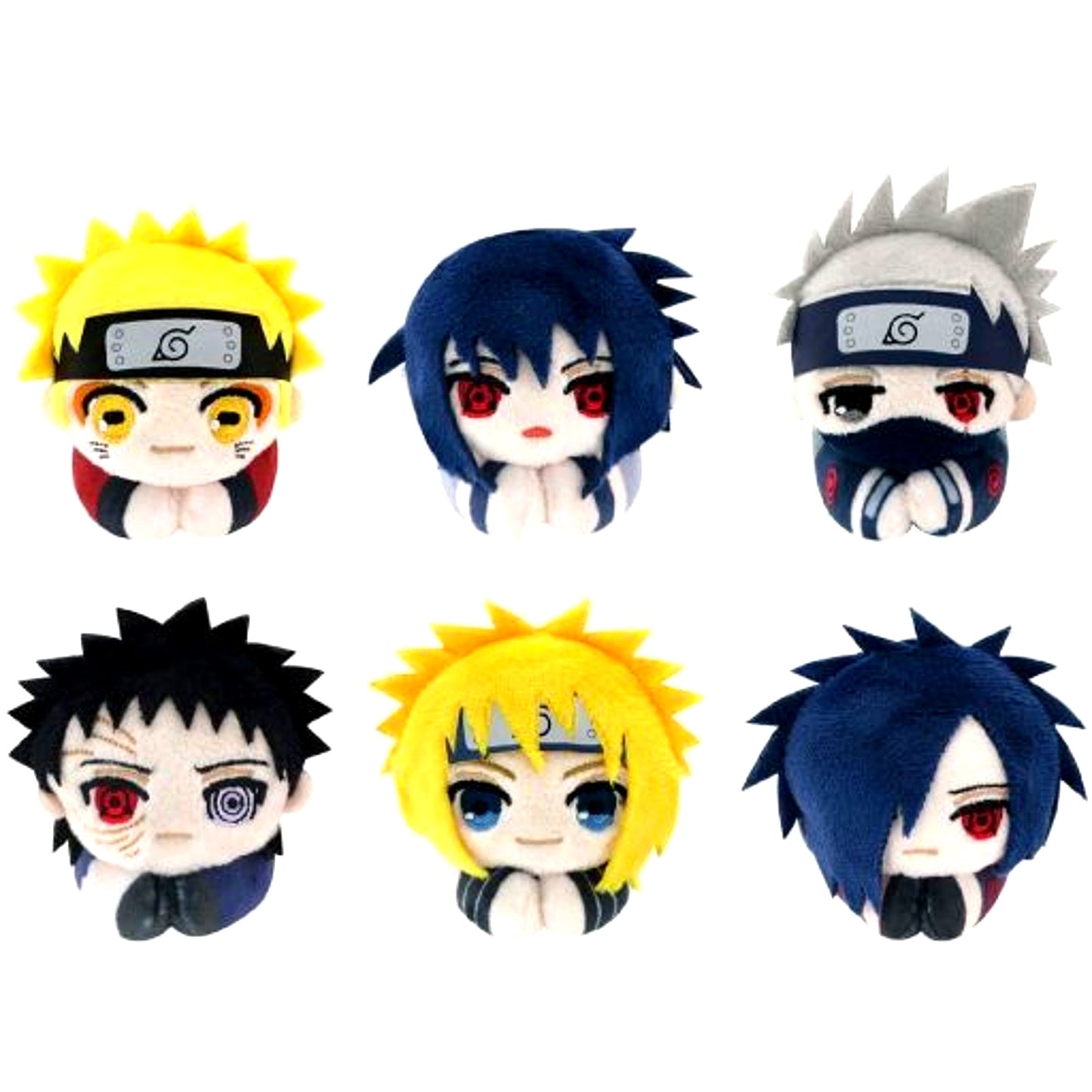 Set of 6 Naruto Shippuden Hug Character Collection 3 [USED]