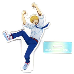 Denji Chainsaw Man Acrylic Stand Tokyo Dome City Attractions "Saiko no Omoide ga Dekichimauze" [USED]
