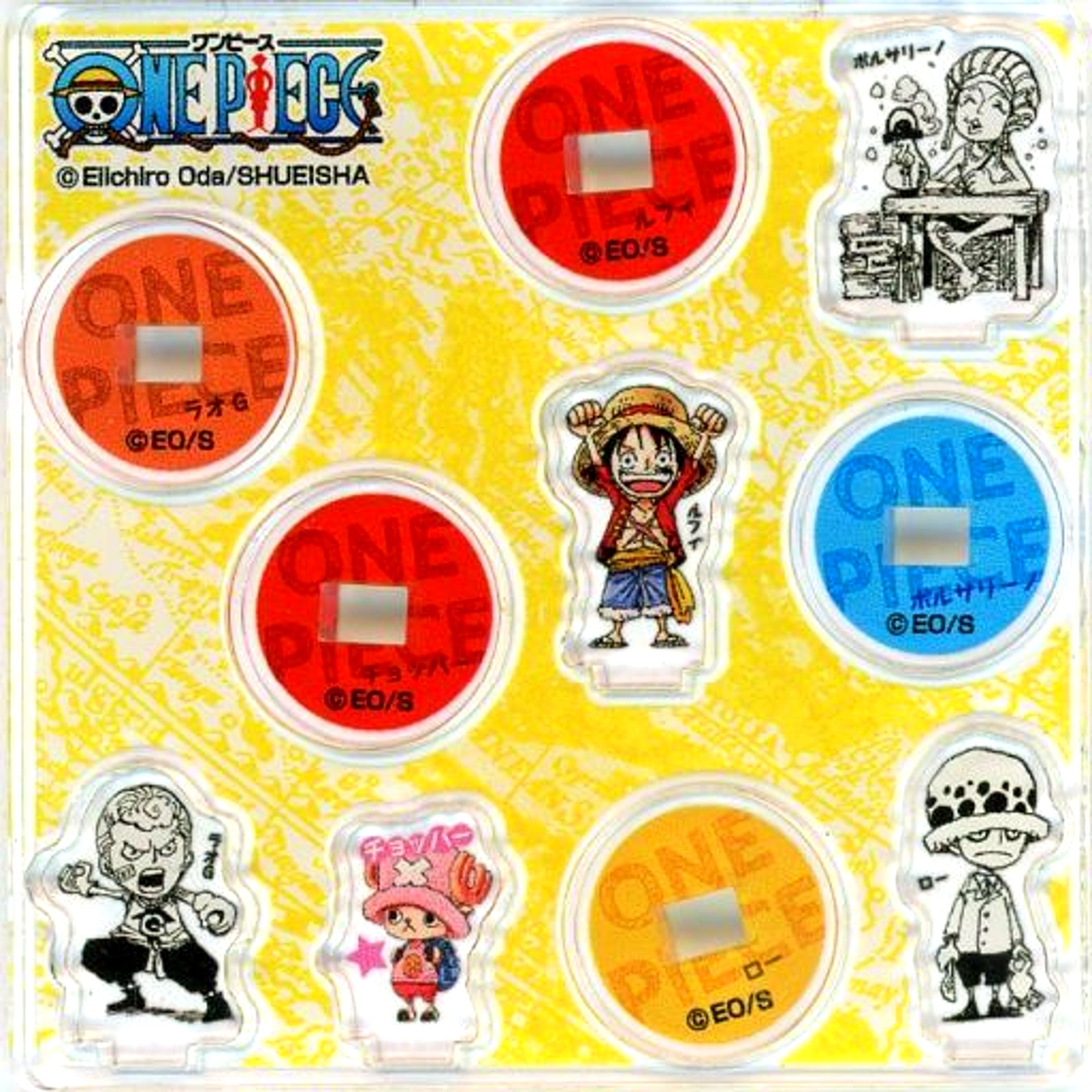 Tony Tony Chopper Child & Trafalgar Law & Borsalino Kizaru & Monkey D. Luffy & Lao G One Piece Acrylic mini mini Figure Part 3 [USED]