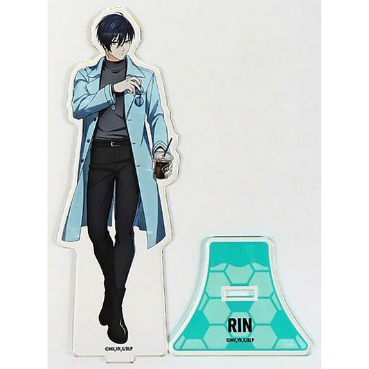 Rin Itoshi Acrylic Stand Blue Lock in Fuji-Q Highland [USED]