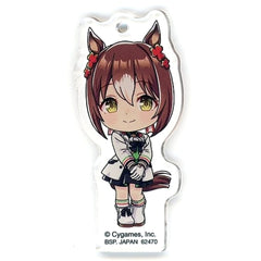 Umamusume: Pretty Derby Fine Motion Ichiban Kuji 5th Acrylic Charms Kyunchara Illustrations Prize G Charm [USED]