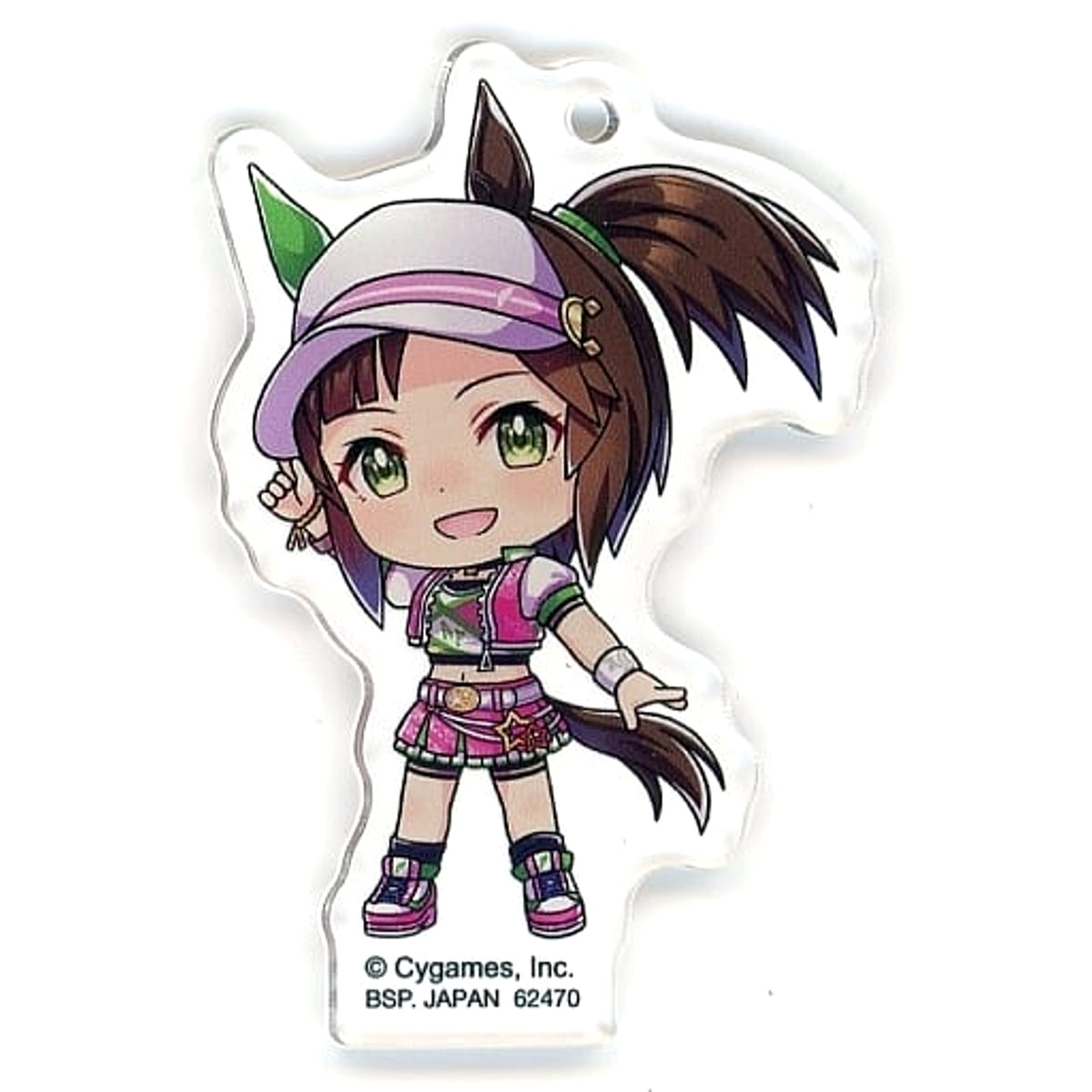 Umamusume: Pretty Derby Ines Fujin Ichiban Kuji 5th Acrylic Charms Kyunchara Illustrations Prize G [USED]