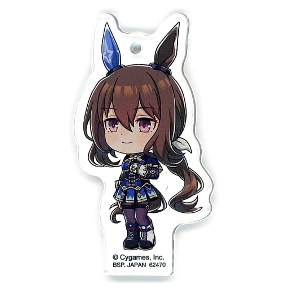 Umamusume: Pretty Derby Admire Vega Ichiban Kuji 5th Acrylic Charms Kyunchara Illustrations Prize G Charm [USED]
