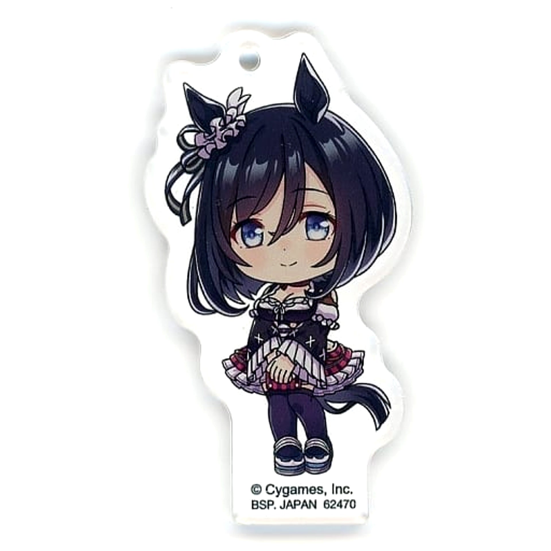 Umamusume: Pretty Derby Eishin Flash Ichiban Kuji 5th Acrylic Charms Kyunchara Illustrations Prize G [USED]