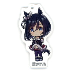 Umamusume: Pretty Derby Eishin Flash Ichiban Kuji 5th Acrylic Charms Kyunchara Illustrations Prize G [USED]