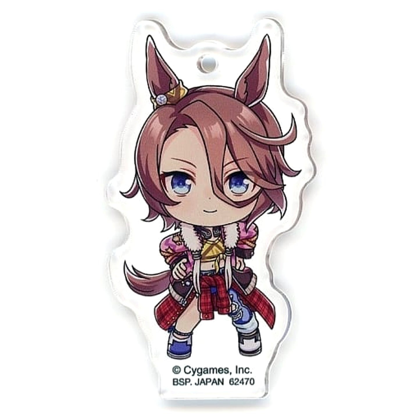 Umamusume: Pretty Derby Narita Taishin Ichiban Kuji 5th Acrylic Charms Kyunchara Illustrations Prize G [USED]