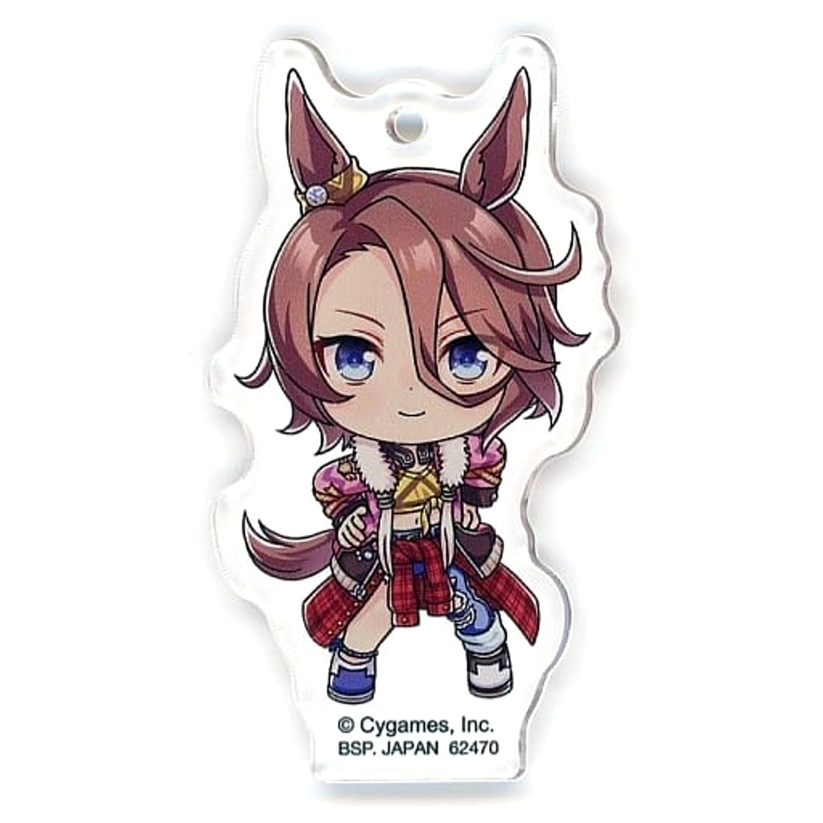 Umamusume: Pretty Derby Narita Taishin Ichiban Kuji 5th Acrylic Charms Kyunchara Illustrations Prize G [USED]