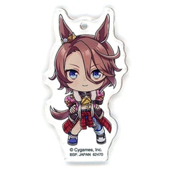 Umamusume: Pretty Derby Narita Taishin Ichiban Kuji 5th Acrylic Charms Kyunchara Illustrations Prize G [USED]