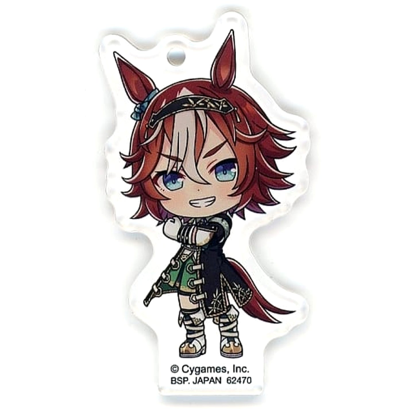 Umamusume: Pretty Derby Bamboo Memory Ichiban Kuji 5th Acrylic Charms Kyunchara Illustrations Prize G [USED]