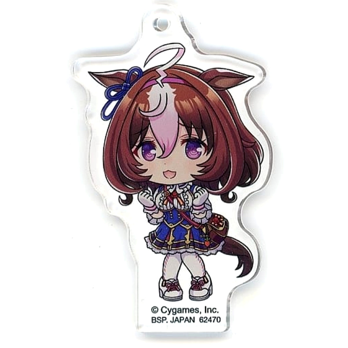 Umamusume: Pretty Derby Meisho Doto Ichiban Kuji 5th Acrylic Charms Kyunchara Illustrations Prize G [USED]