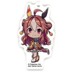 Umamusume: Pretty Derby Copano Rickey Ichiban Kuji 5th Acrylic Charms Kyunchara Illustrations Prize G Charm [USED]