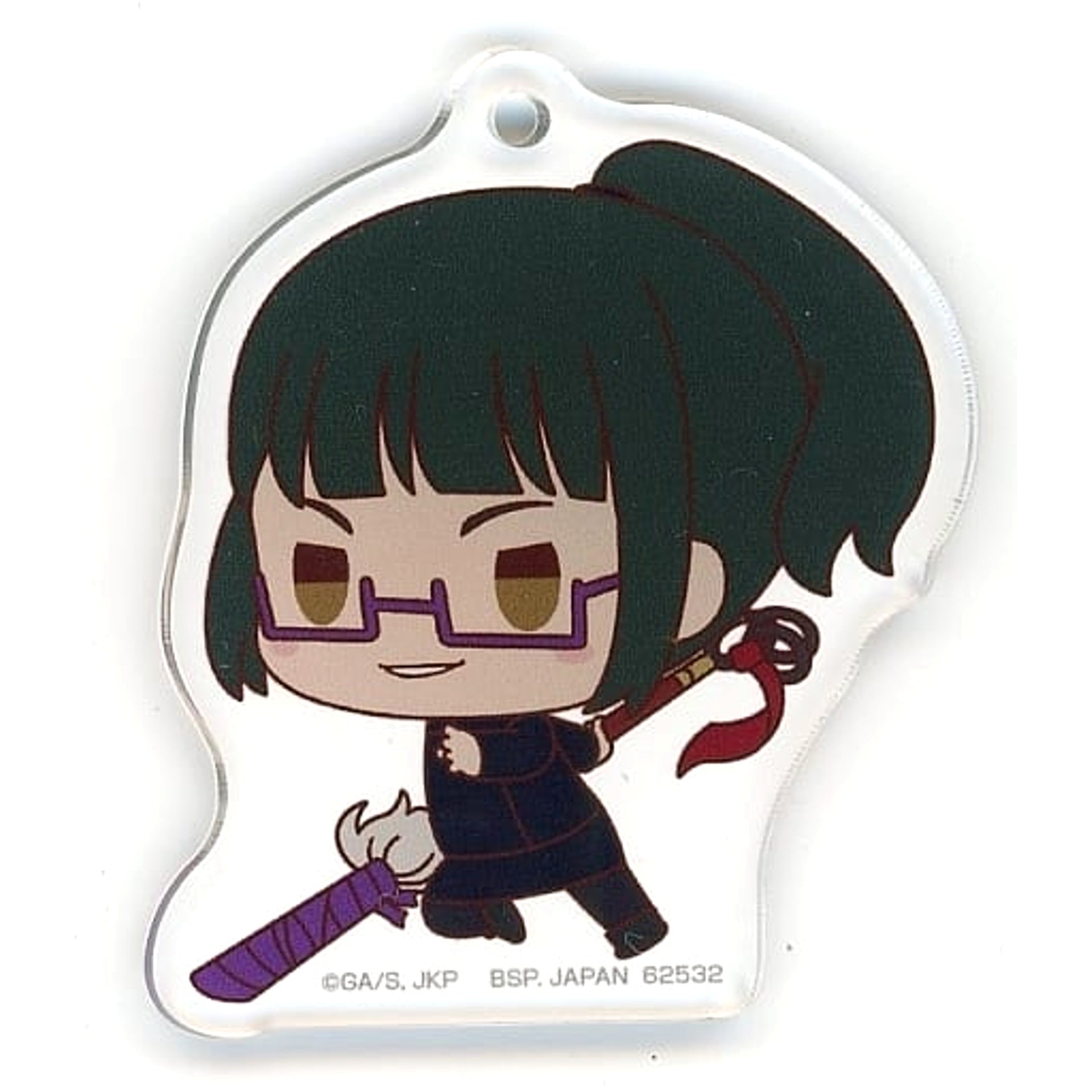 Jujutsu Kaisen Maki Zenin Ichiban Kuji Shi Acrylic Charms Chokonokko Prize G Charm [USED]