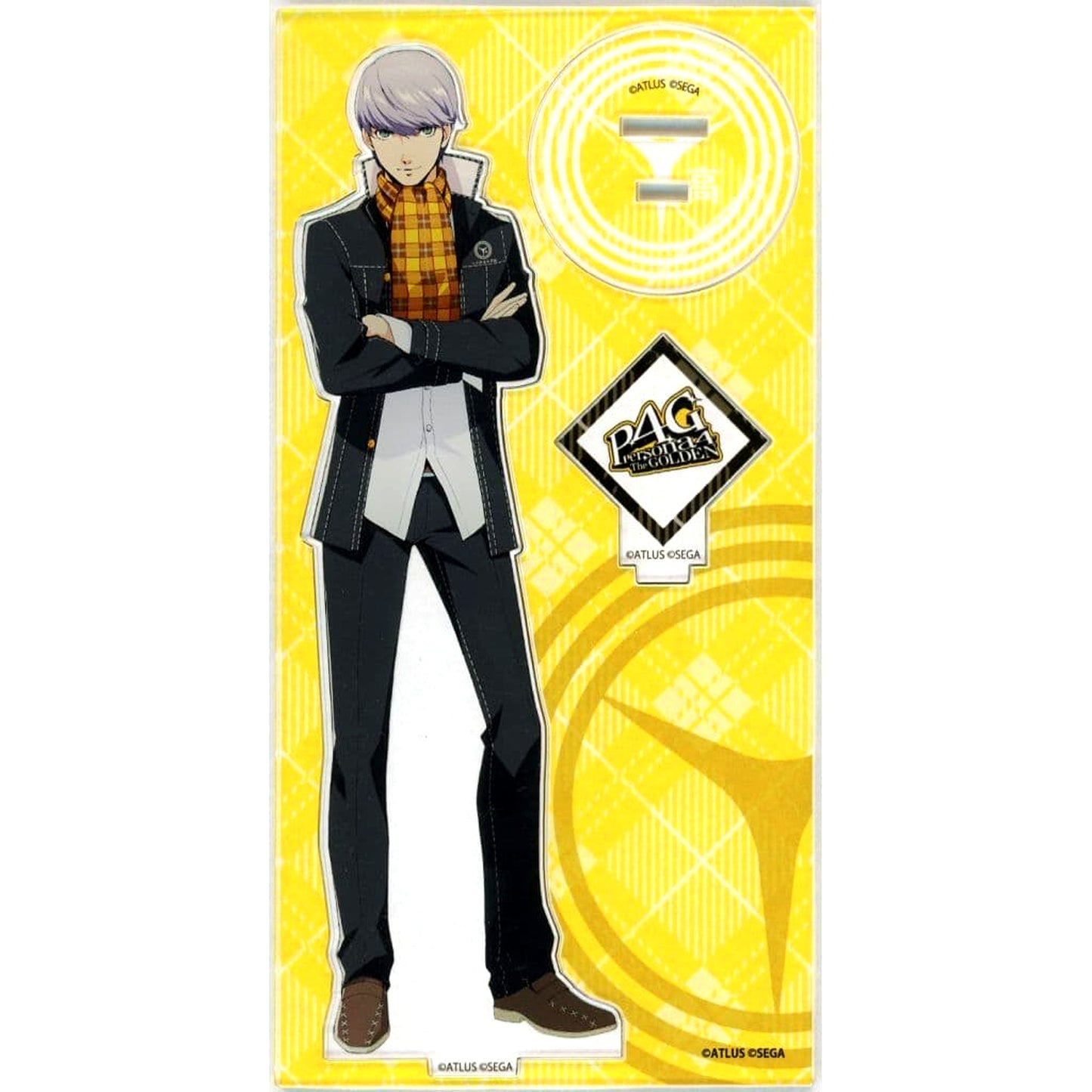 Protagonist Persona 4 Golden Persona Series x Kobe Tourism Bureau Journey to KOBE Acrylic Stand [USED]