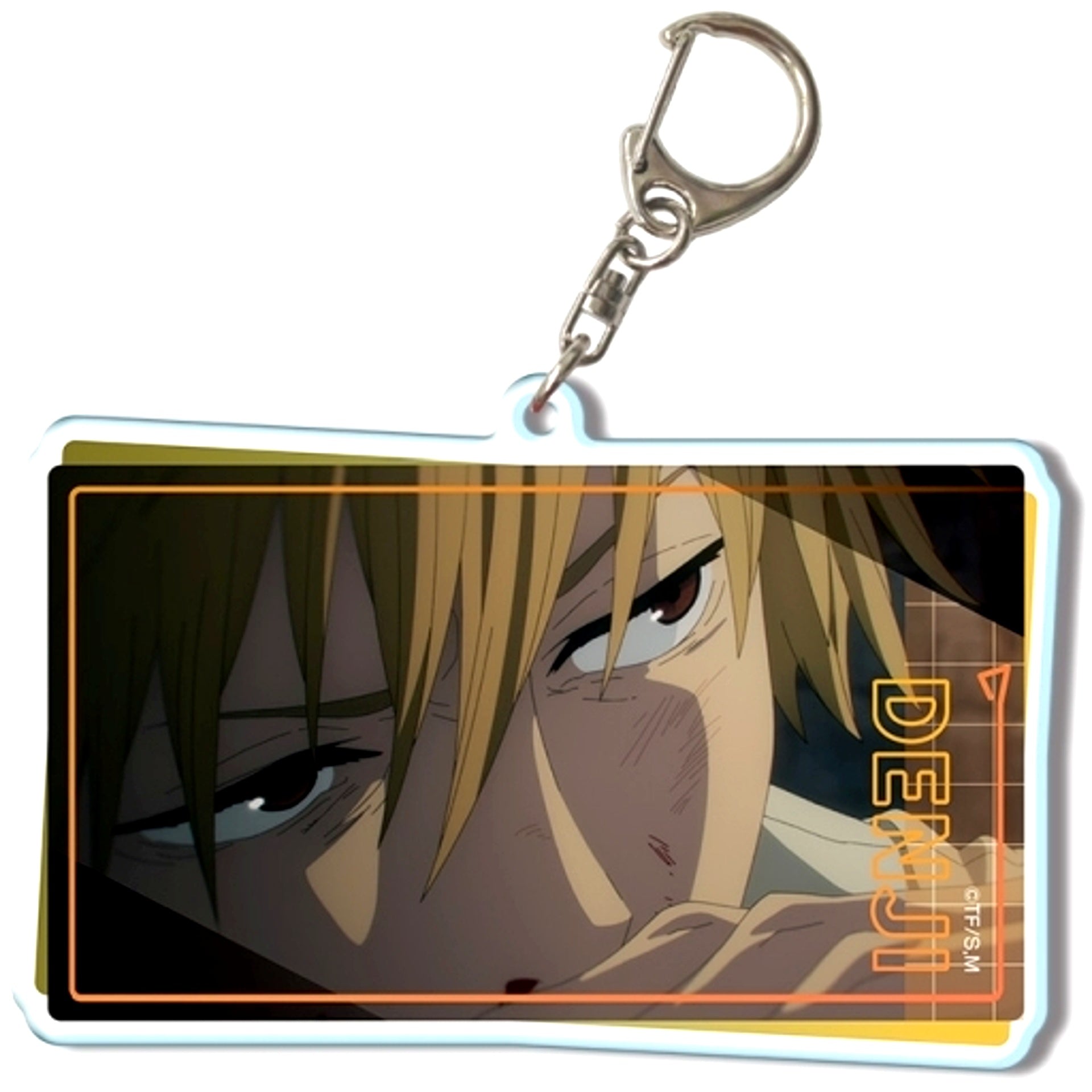 Design 04 Denji D Big Acrylic Keychain Chainsaw Man [USED]