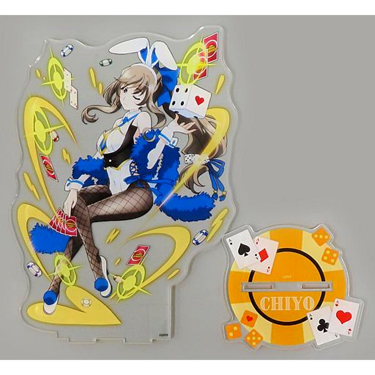 Chiyo Shimada A Prize Girls und Panzer das Finale Acrylic Stand Grande Casino Dealer Gura Kuji Online Kuji [USED]