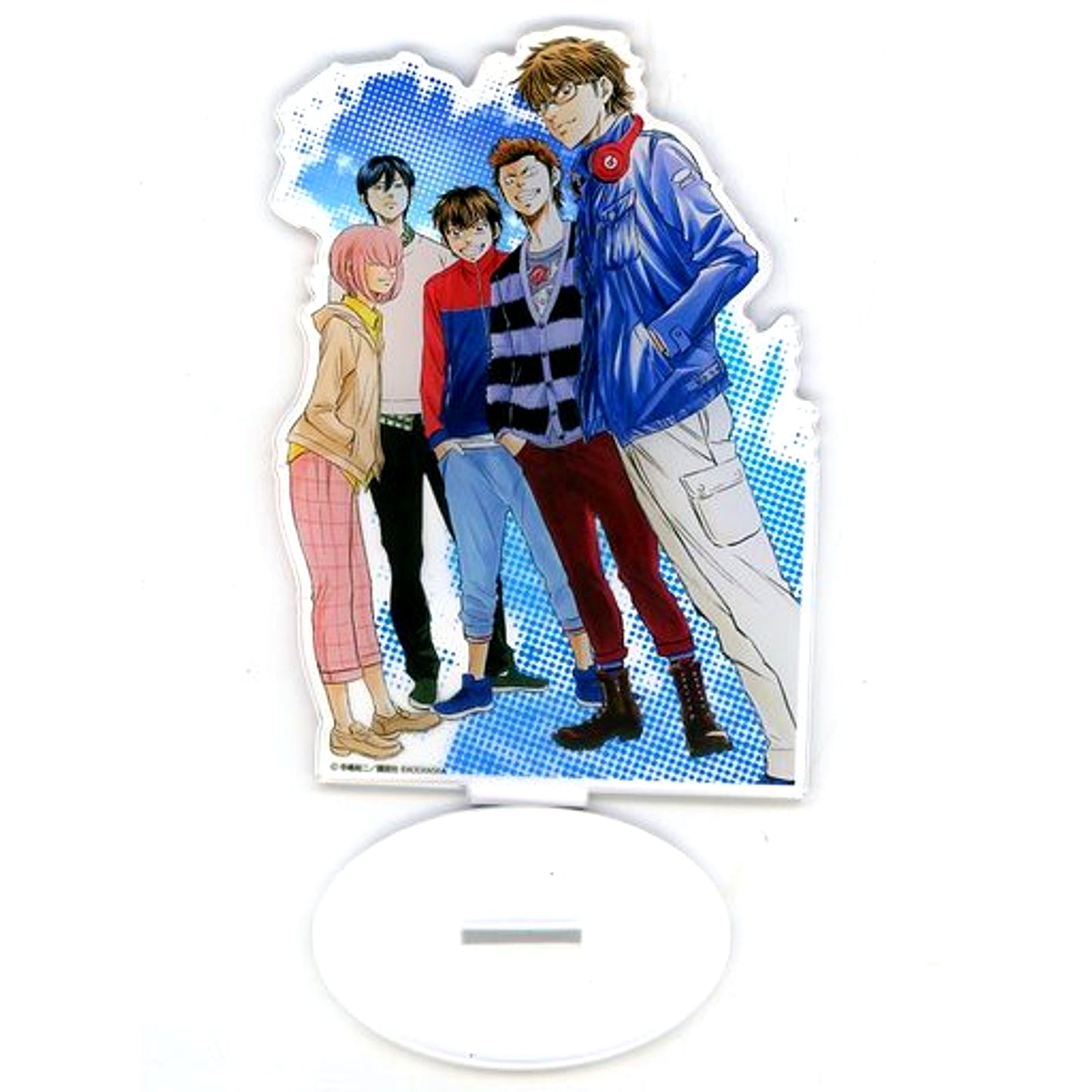 Pattern 3 Ace of Diamond DMM Scratch! C-3 Prize Character Acrylic Figure [USED]