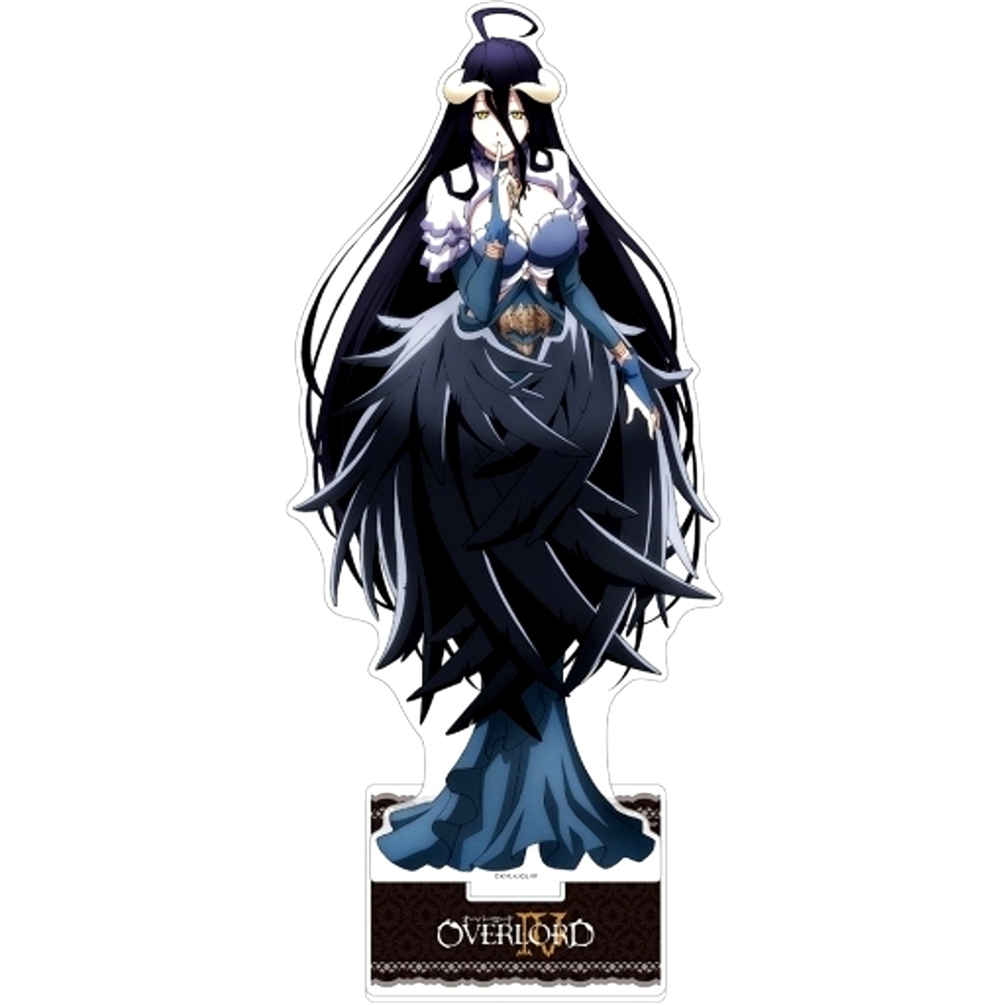 Albedo Black Dress Extra Large Acrylic Stand Overlord IV [USED]