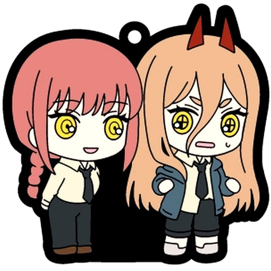 Makima & Power Chainsaw Man Waiwai Rubber Strap [USED]