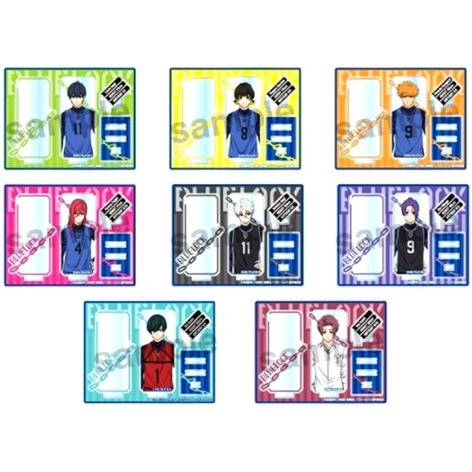 Set of 8 Blue Lock Trading Acrylic Diorama Stand [USED]