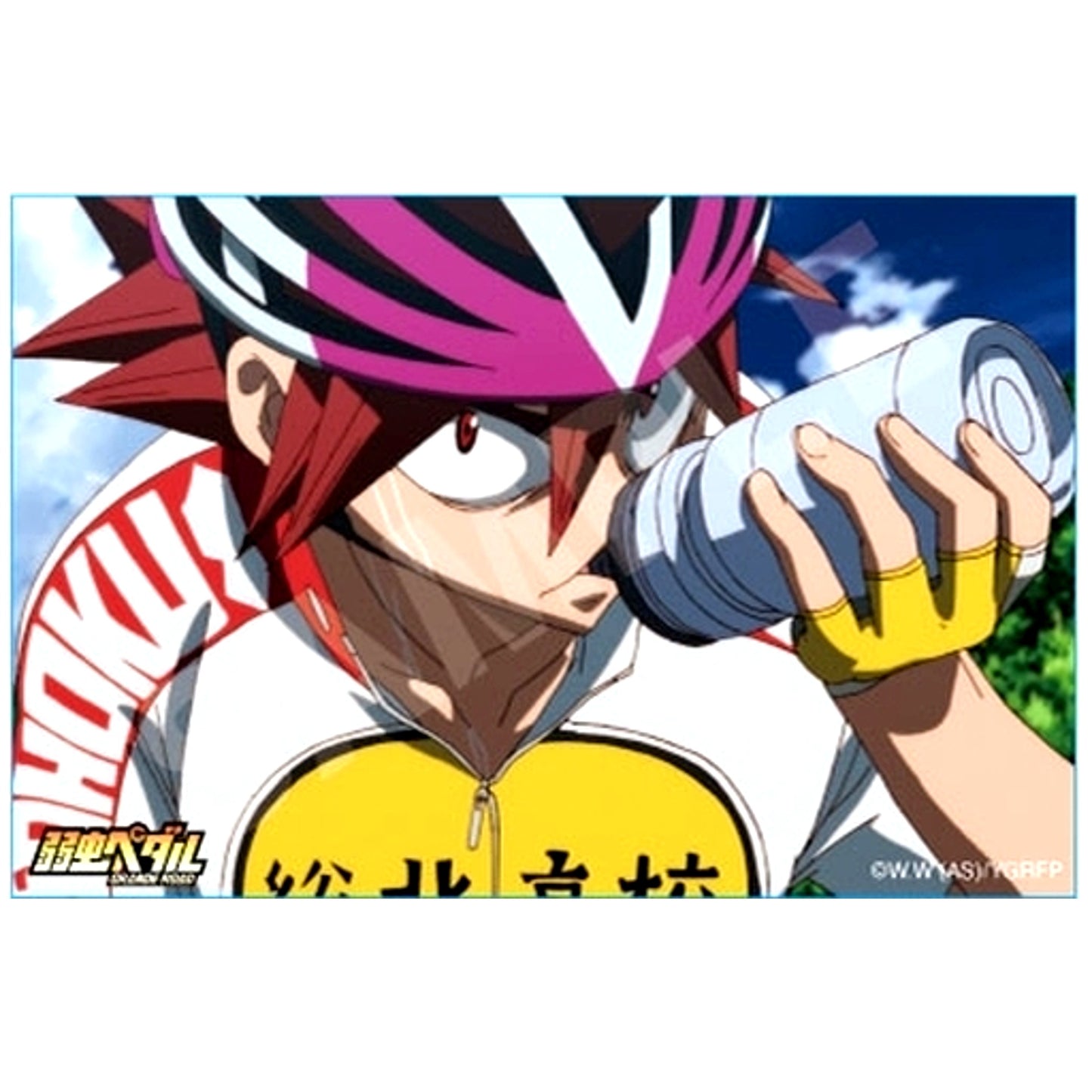 Shokichi Naruko Yowamushi Pedal 2nd Season Acrylic Block [USED]
