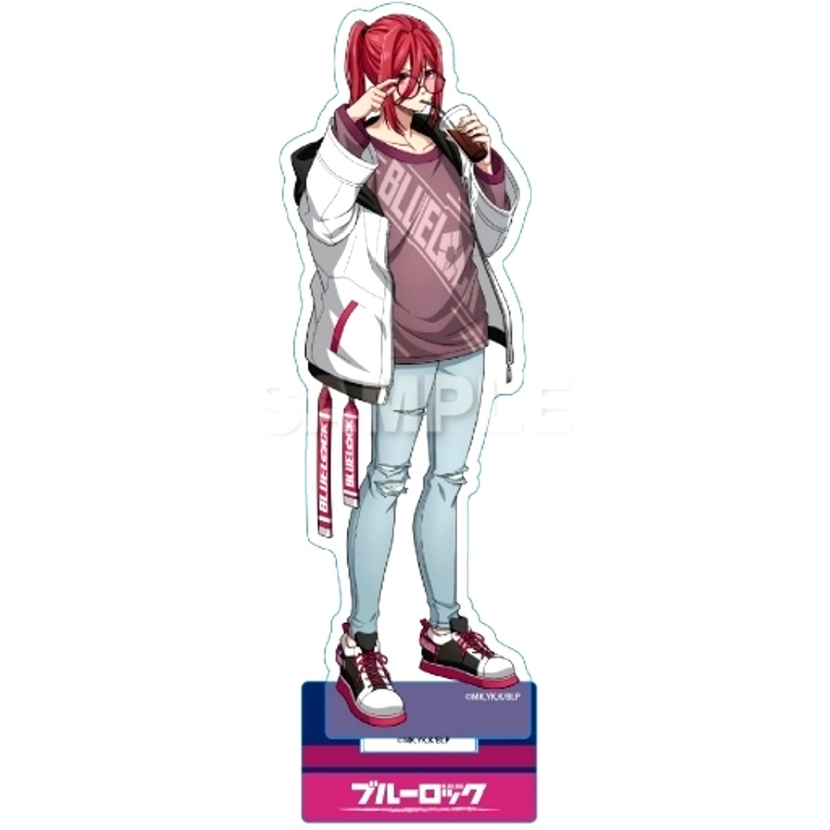 Hyoma Chigiri Tactical Ver. Blue Lock Acrylic Stand [USED]